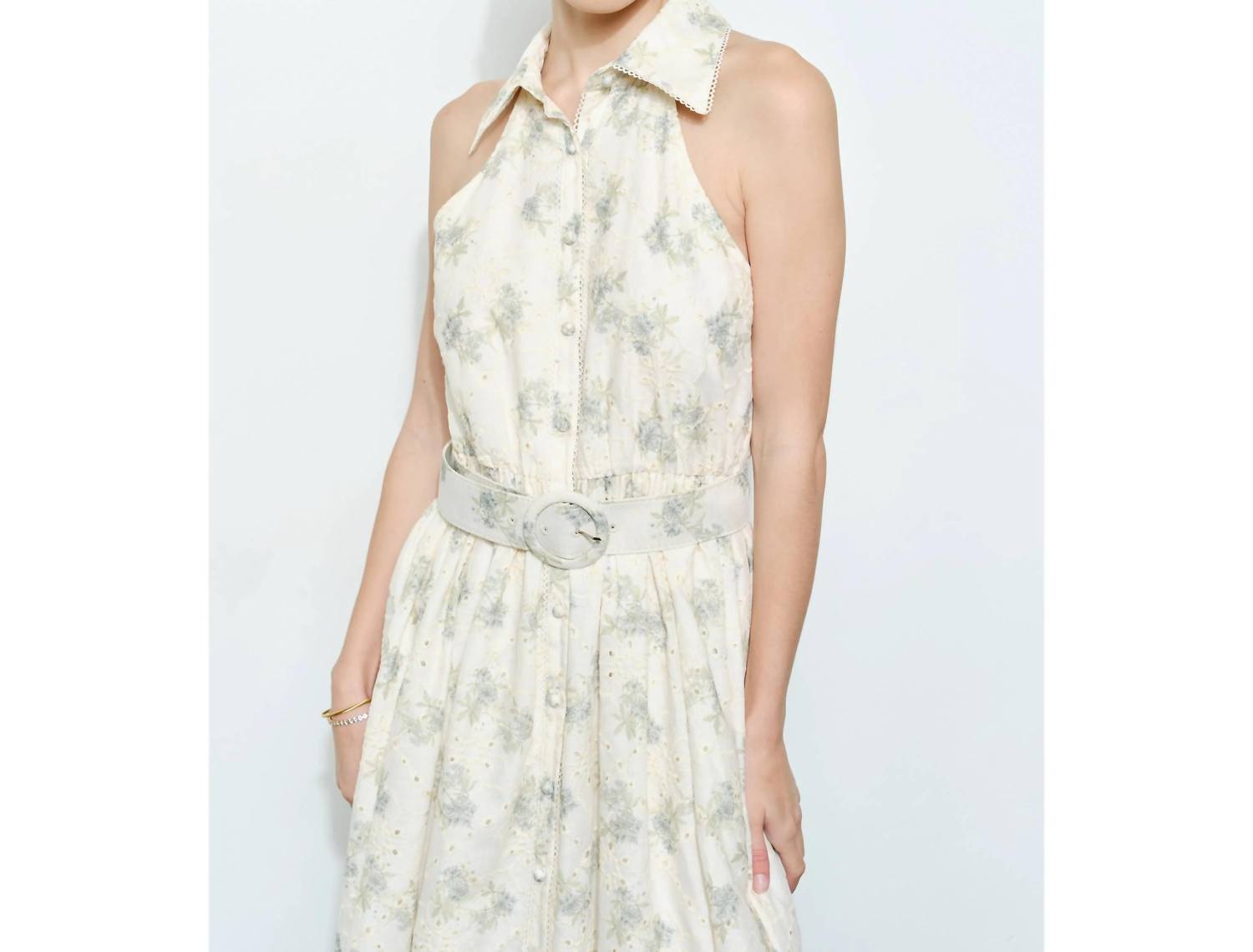 Ina Fashion - Florentina Eyelet Maxi Dress