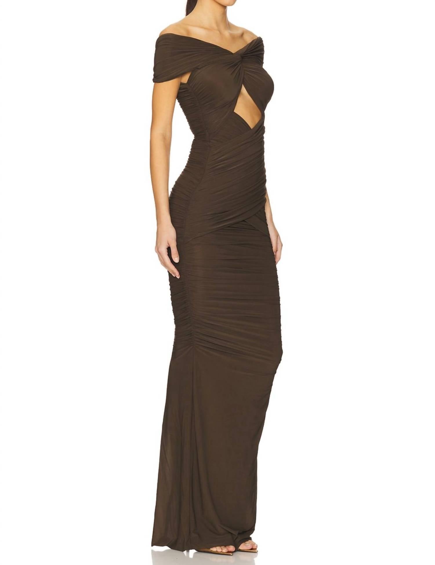 Ronny Kobo - Nasha Off Shoulder Dress