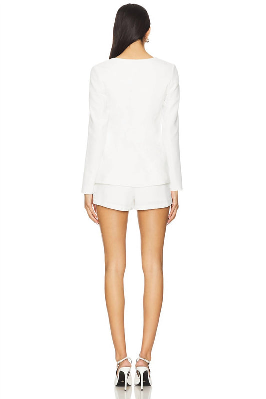 Amanda Uprichard - Long Sleeve Kya Romper