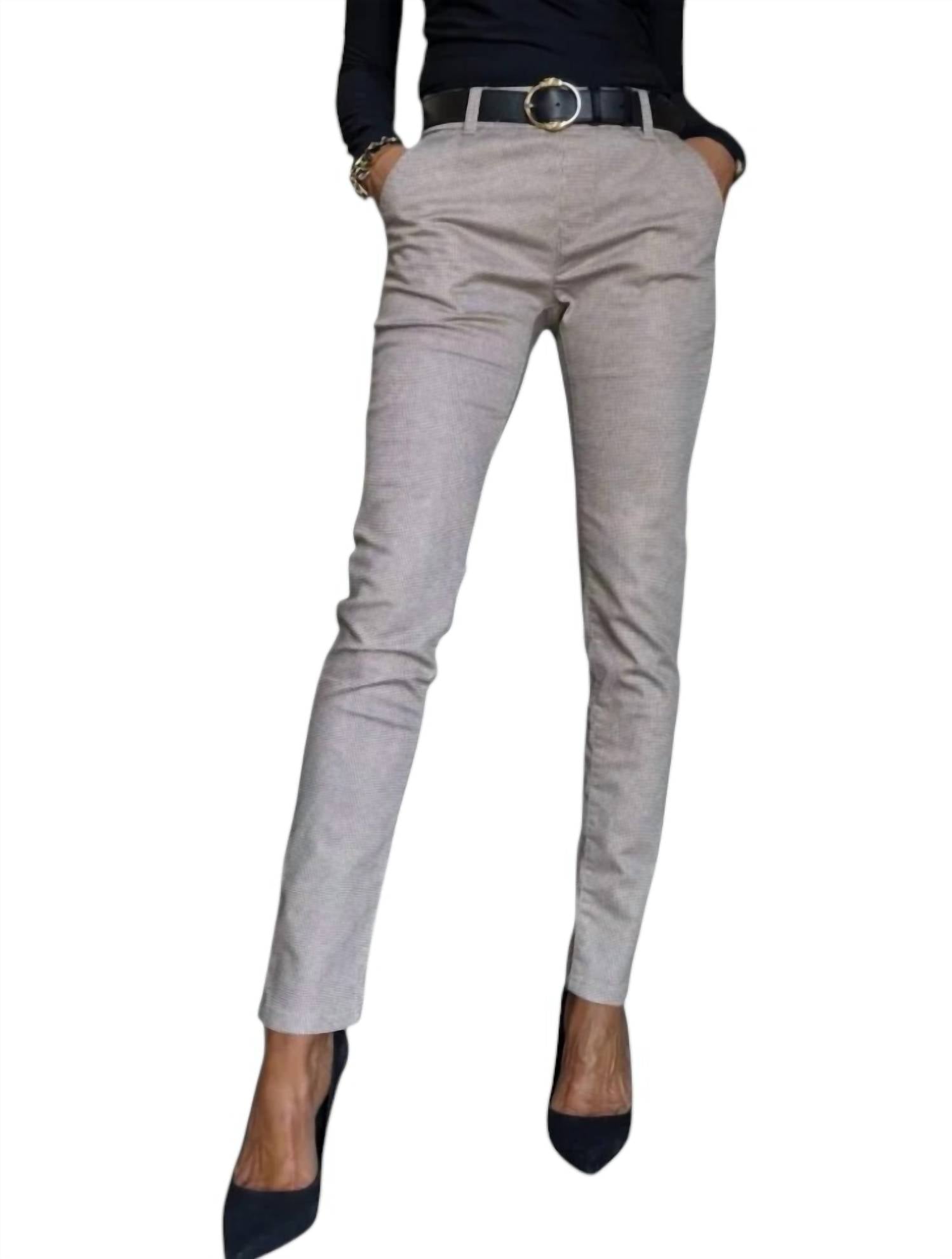Bevy Flog - Dafna Checkered Pants