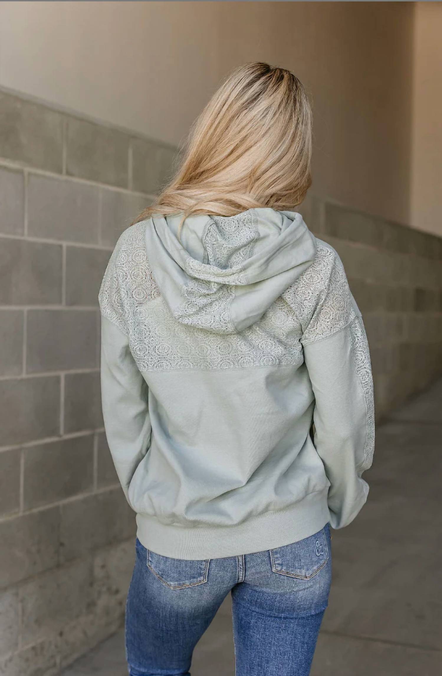 Ampersand Ave - University Lace Hoodie
