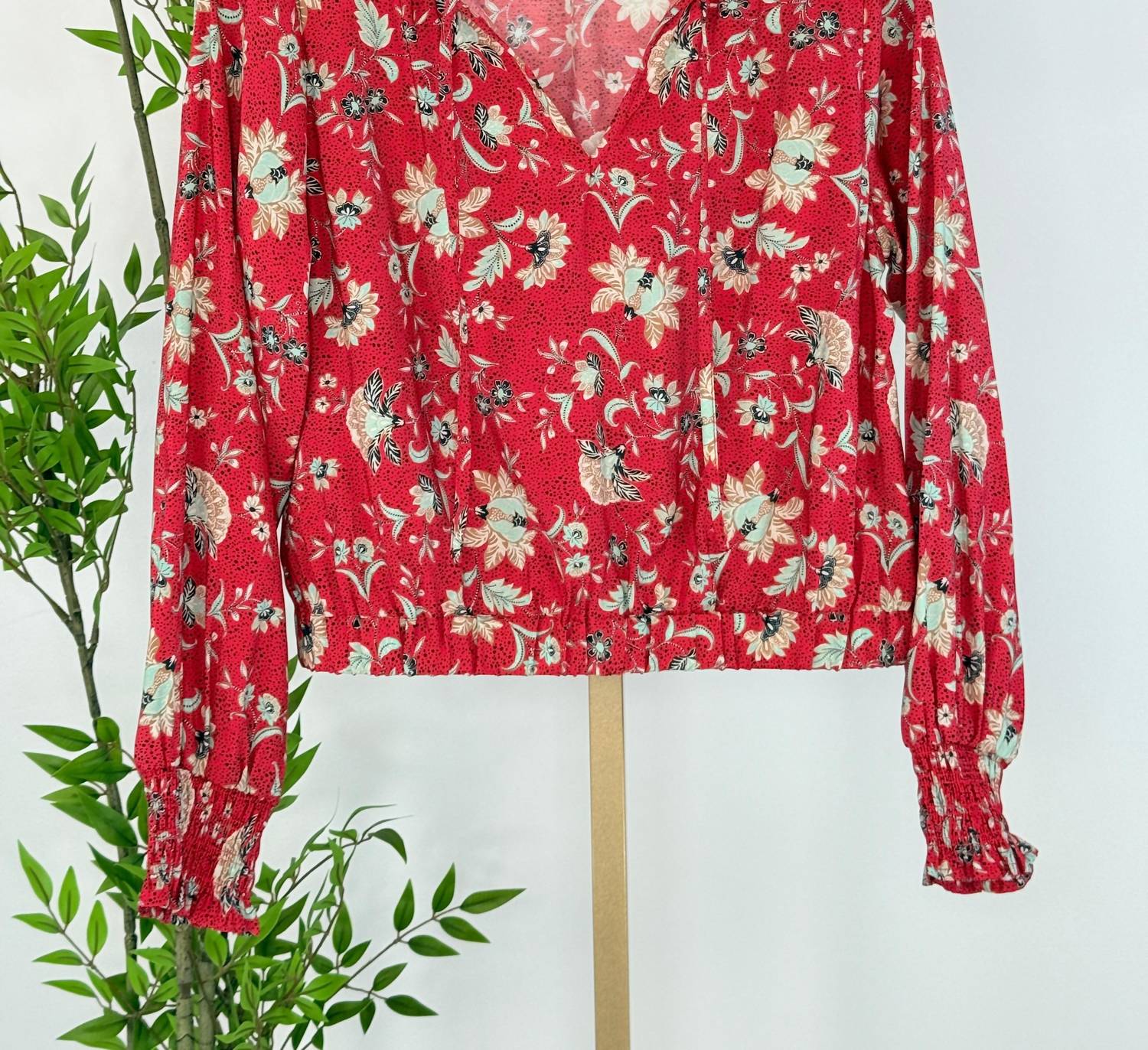 Jak & Rae - Vana Floral Long Sleeve Top