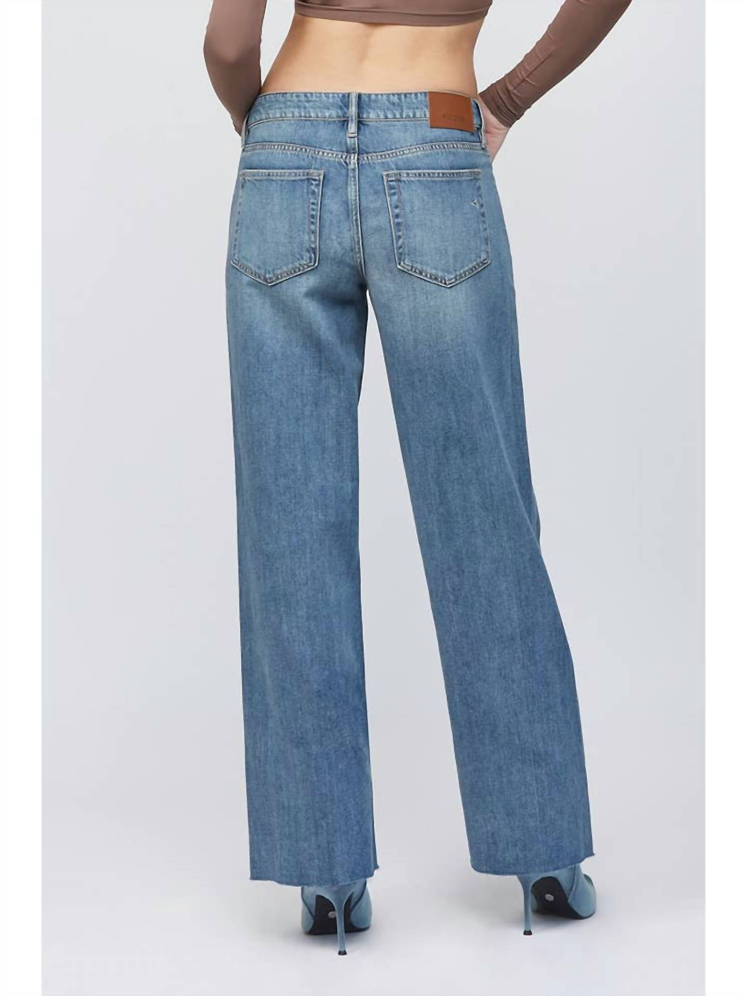 Hidden - Logan Mid Rise Dad Jean