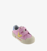Victoria - Kids Tribu Wide Fit Split Leather & Contrast Sneakers
