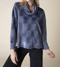 Habitat - Crinkle Velvet Easy Cowl Pullover