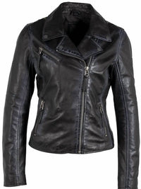 Mauritius - Women's Christy Star Leather Jacket
