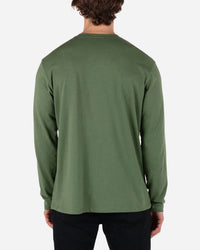 Hurley - H2o Dri Slub Henley Long Sleeve Top