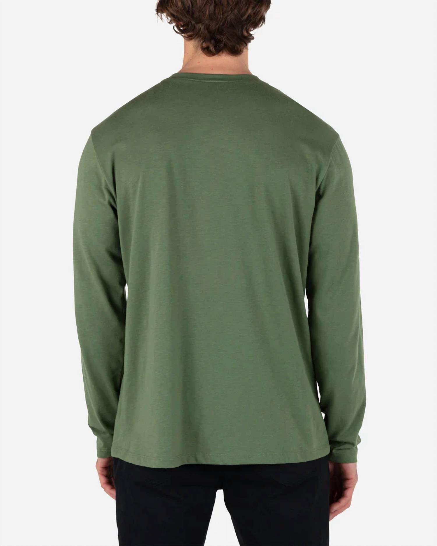 Hurley - H2o Dri Slub Henley Long Sleeve Top