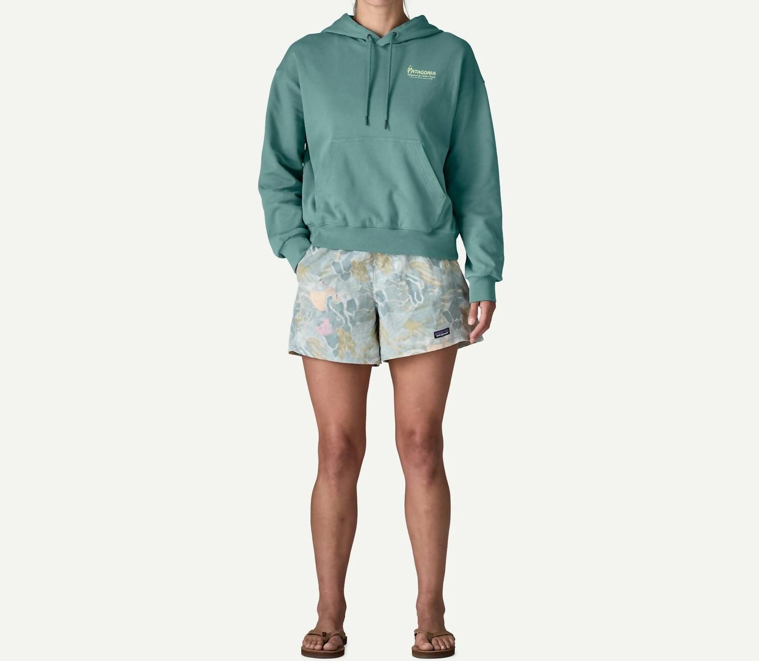 Patagonia Water People Waveside Daily Hoody in blue sage - women's top - view 6