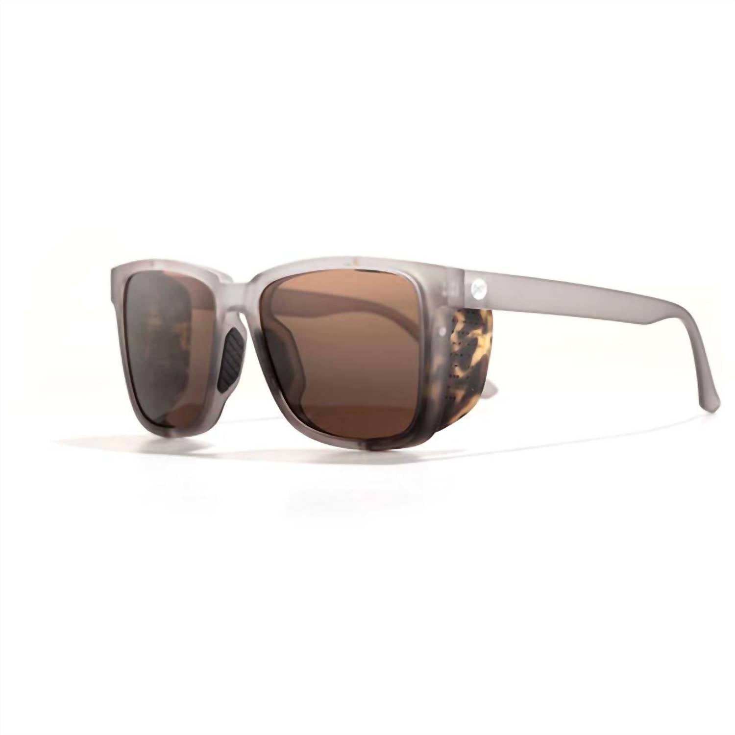 Sunski Women's Couloir Square Sunglasses in mist amber - women's accessory