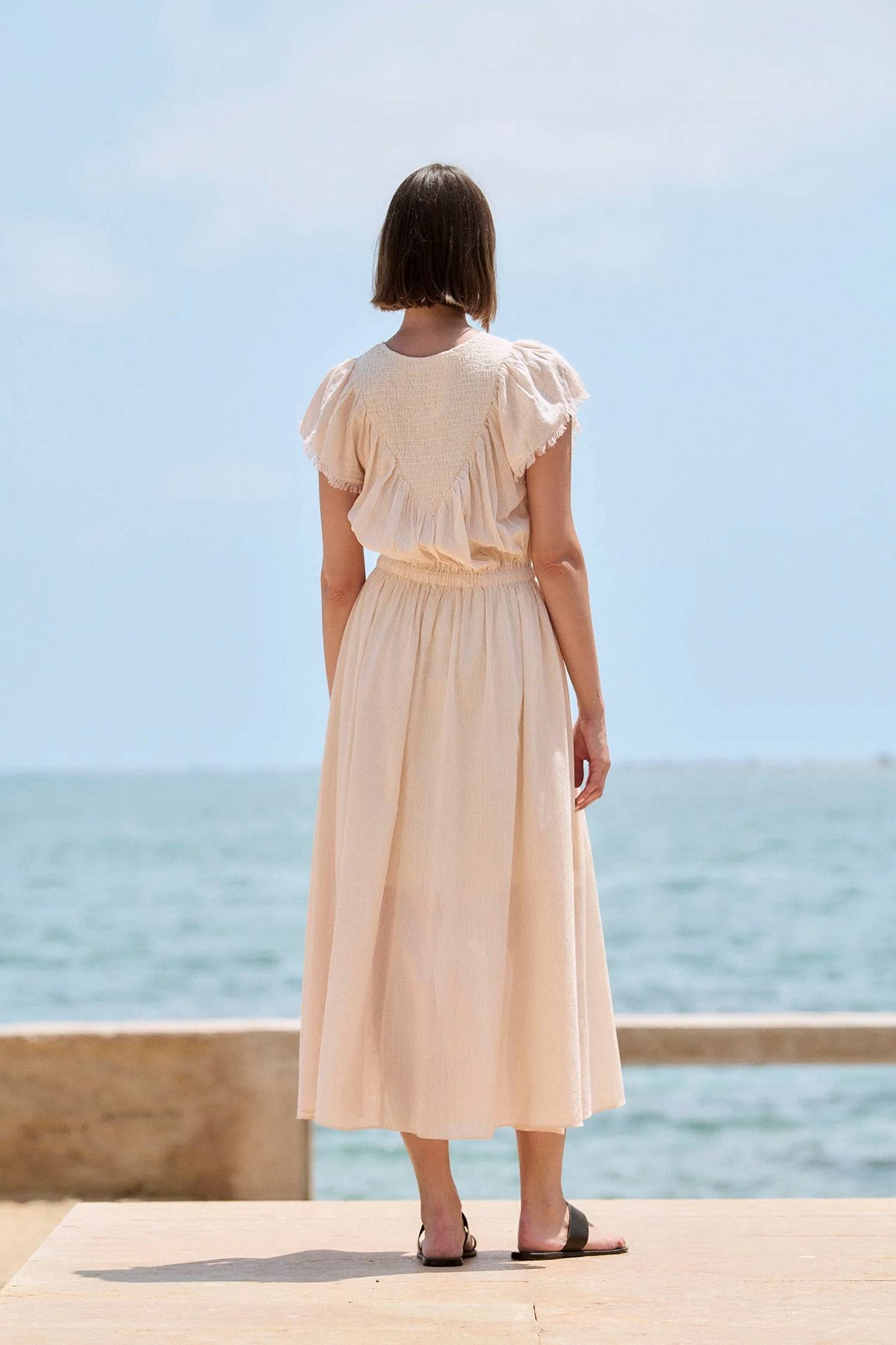 Sita Murt - Striped Midi Dress