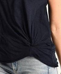 Stateside - Supima Slub Jersey Twist Muscle Tee