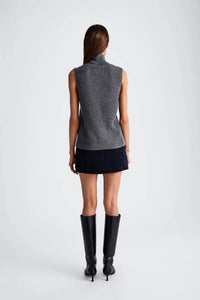 In/One - Nola Cashmere Sleeveless Turtleneck