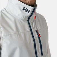 Helly Hansen Men's Crew Vest in white - men's jacket - detail view