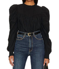 Cleobella - Irina Smocked Cuff Blouse