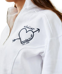 Theme - Girls Crosby Half Zip Atelier Sweatshirt