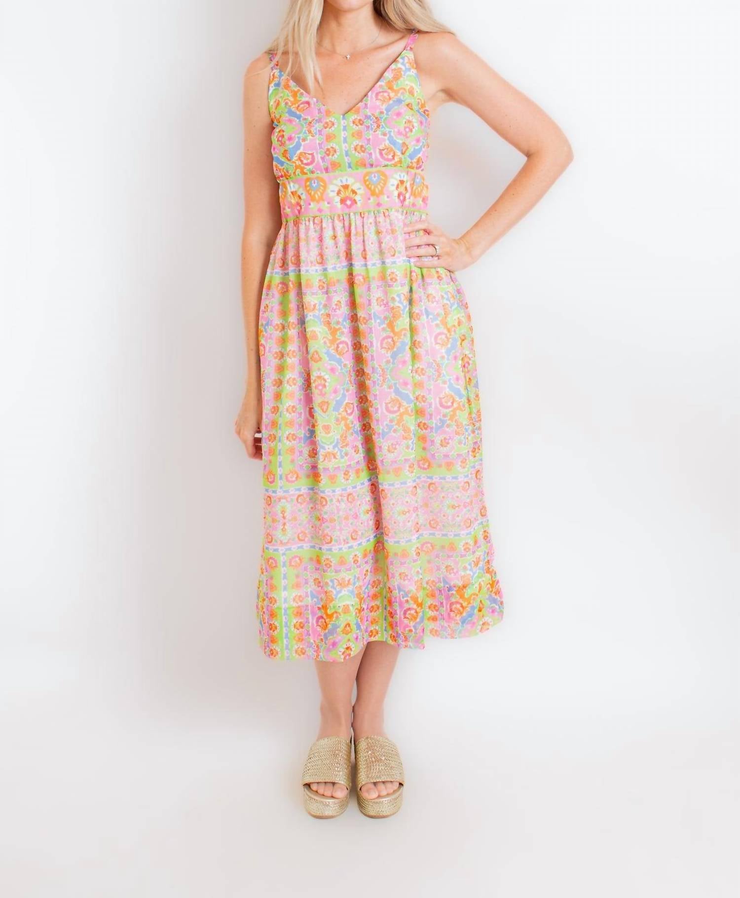Gretchen Scott - Fiesta Time Maxi Dress