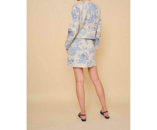 Flora Bea - Spinna Striped Bow Coat