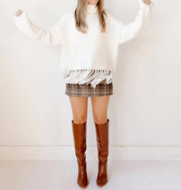 Mimosa - Cambridge Fringe Sweater