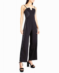 Nicole Miller - Jasmine Crepe Tuxedo Jumpsuit