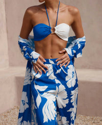Lisa Marie Fernandez - Floral Hope And Harmony Maxi Duster Coverup Coat