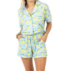 Katydid - Zesty Lemons Two Piece Pajama Set