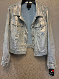 Insight - Metallic Denim-Inspired Jacket
