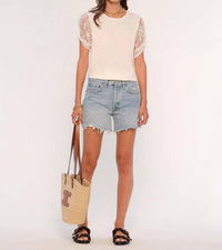 Heartloom - Caron Lace Sleeve Top