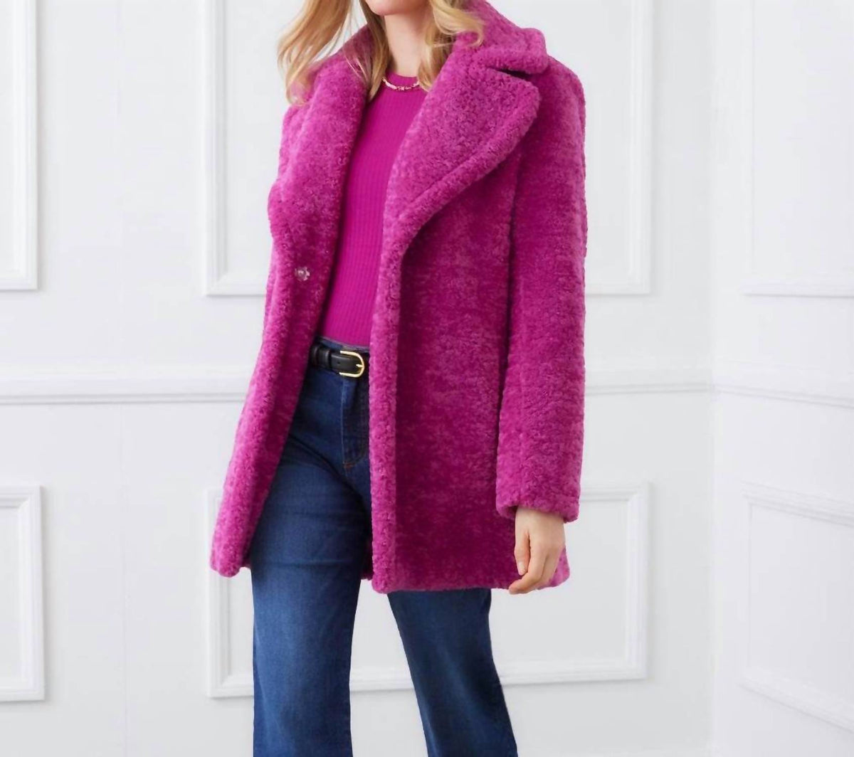 Karen Kane - Ophelia Sherpa Coat