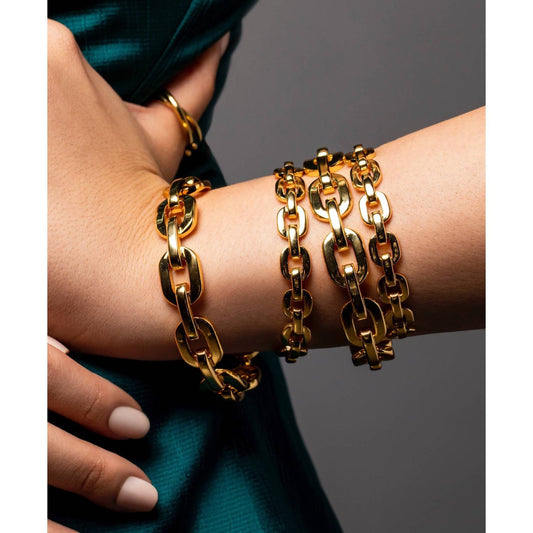 Sahira Jewelry Design - Women's Kaye Link Bracelet