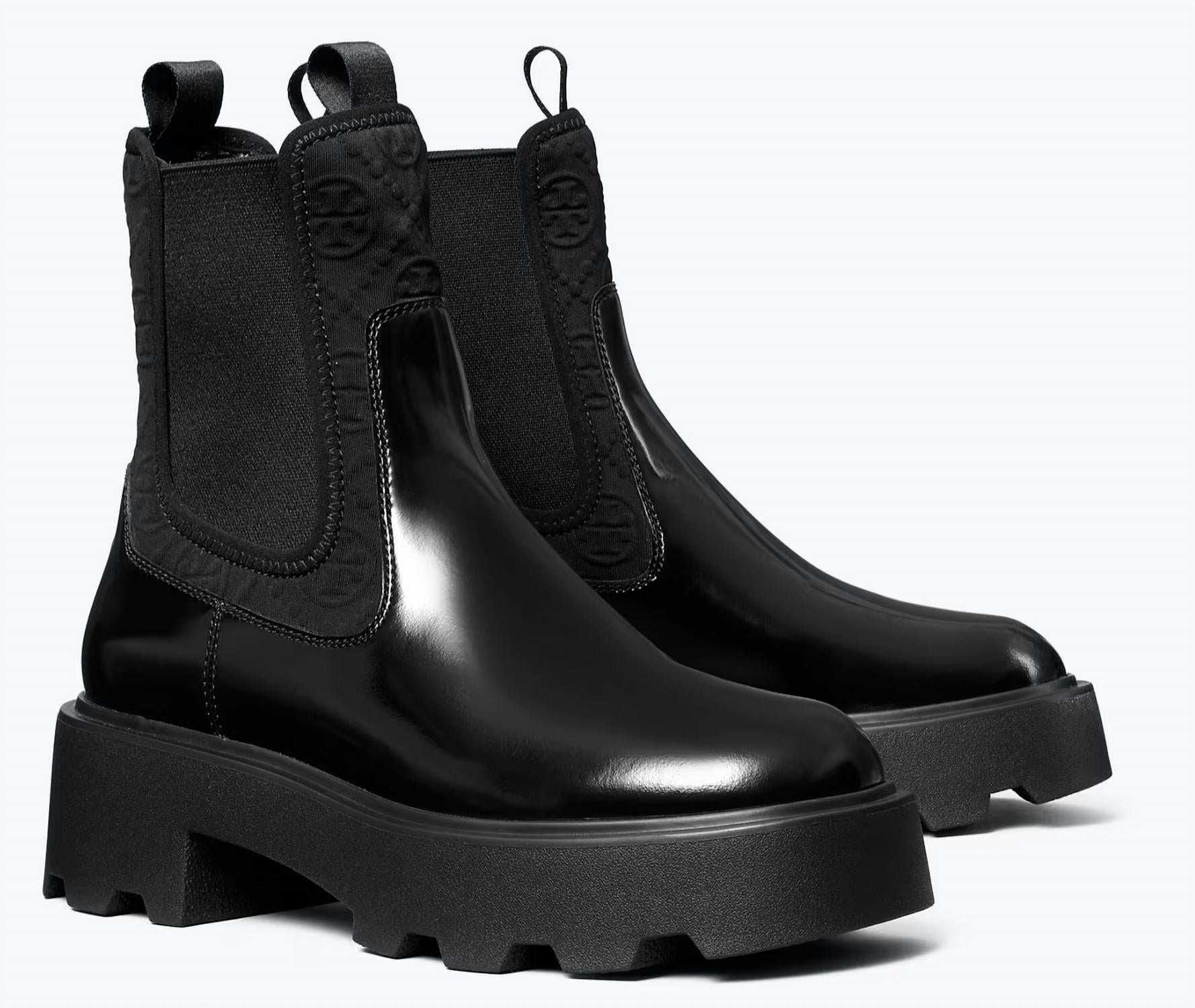 Tory Burch - Women's T Monogram Lug Chelsea Boot