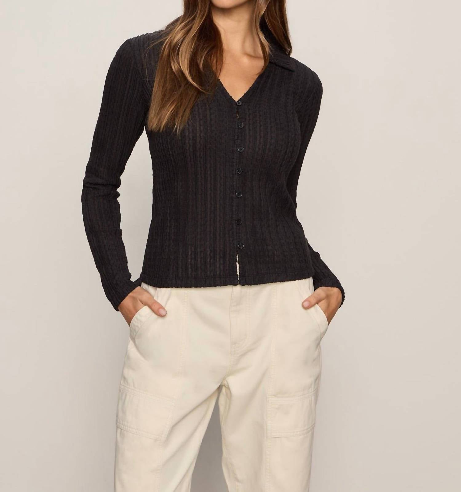 Sanctuary - Textured Button Down