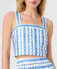 French Connection - Structured Taffeta Top