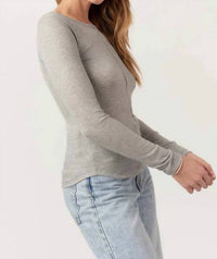 Project Social T - Yoko Boatneck Long Sleeve Tee