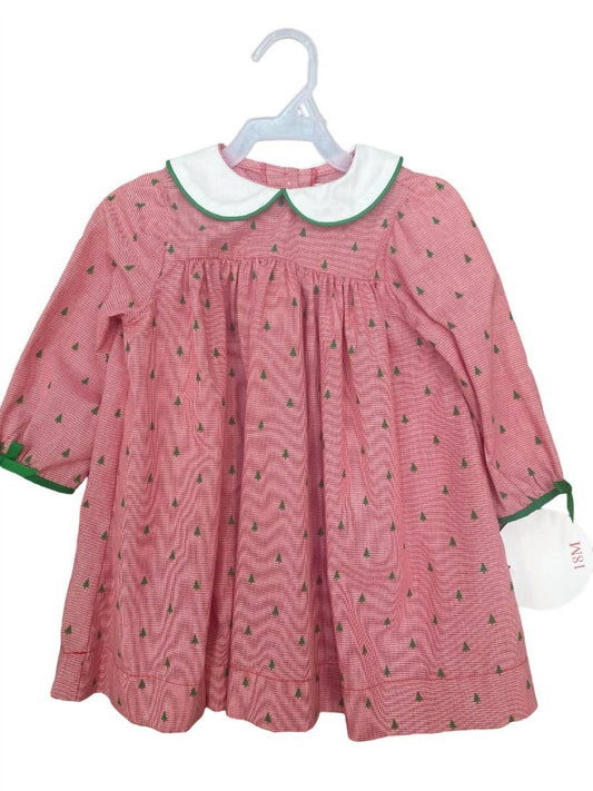 KIDS MICRO CHECK DRESS