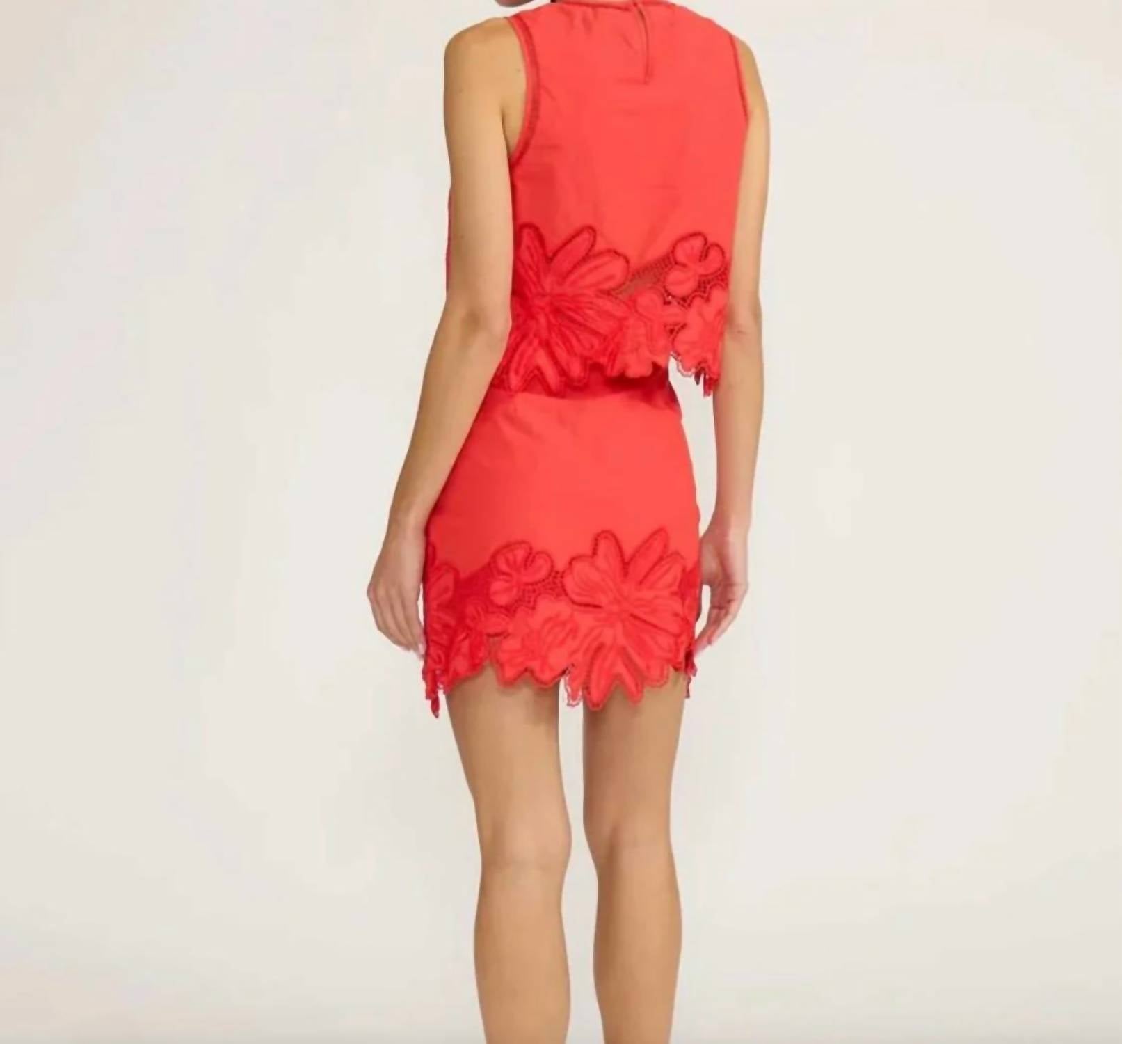 Lucy Paris - Kayla Eyelet Sleeveless Top