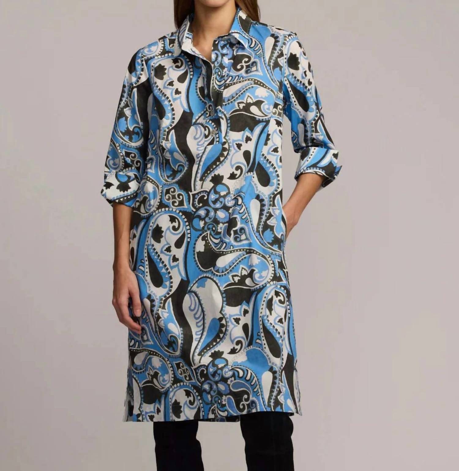 Hinson Wu - 3/4 Sleeve Charlotte Dress