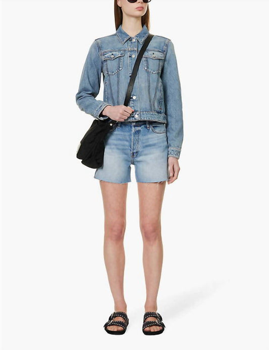 Rag & Bone - Cut-off High-rise Denim Shorts