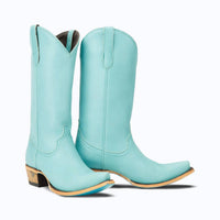 Lane Boots Women's Emma Jane Boots in turquoise blaze - women's shoe - alternate view