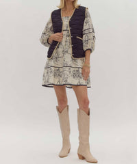 Entro - Scalloped Trim Vest