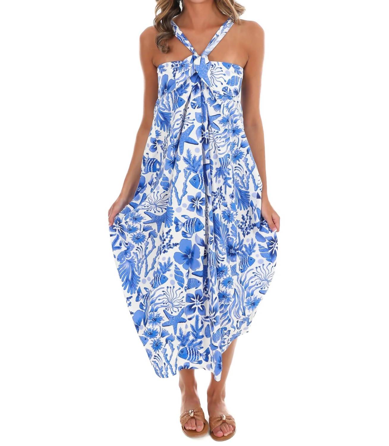 Dress Forum - Women's Lost In The Tide Midi Dress