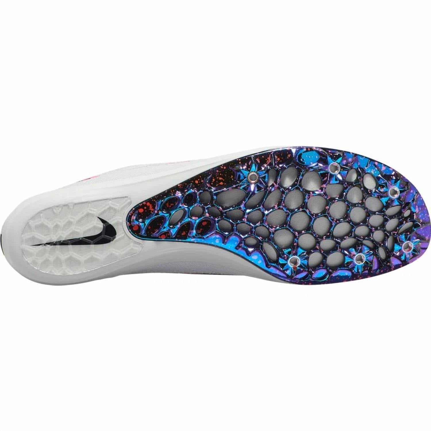 NIKE Men's Zoom Victory Elite 2 Shoe in pure platinum black pink blast - men's shoe - alternate view