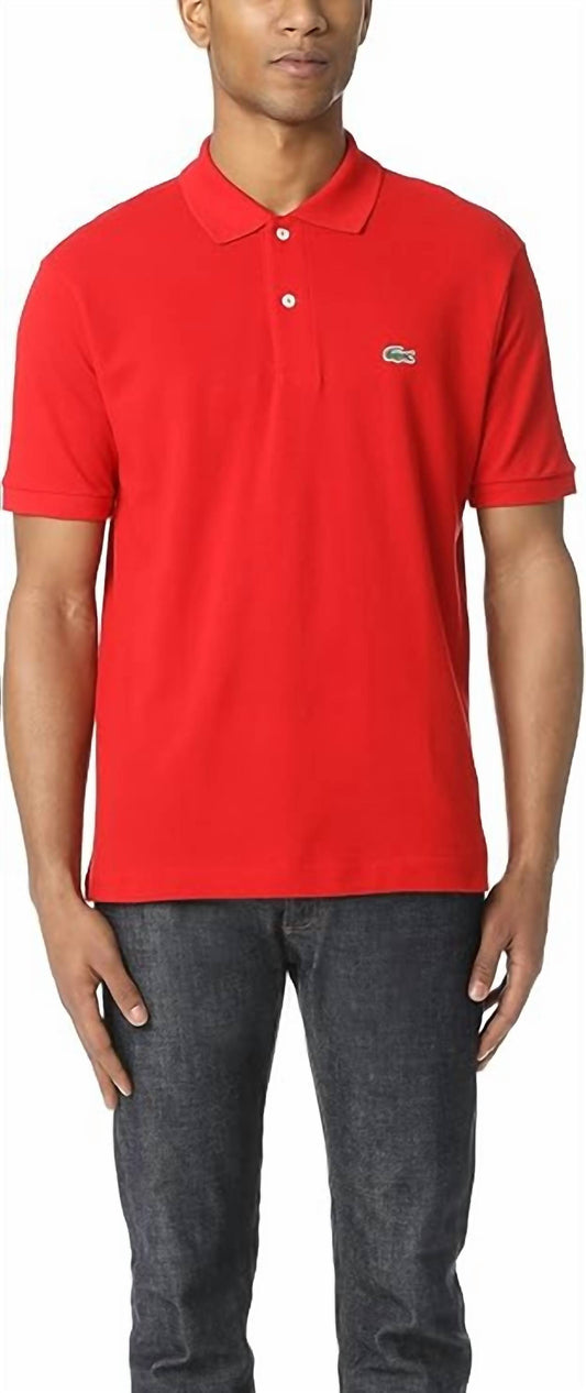 Lacoste - Men's Short Sleeve Classic Pique Polo Shirt
