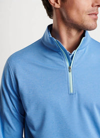 Peter Millar - Perth Melange Performance 1/4 Zip Sweater