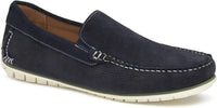 JOHNSTON & MURPHY Men's Cort Perf Venetian Loafer in navy - men's loafer