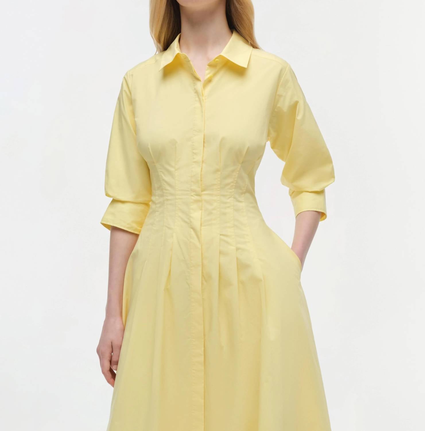 Simkhai - Jazz Pintuck Midi Dress