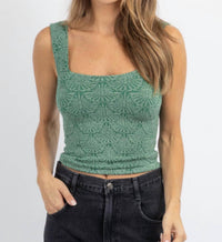 Miou Muse - Sunfade Fleur Tank