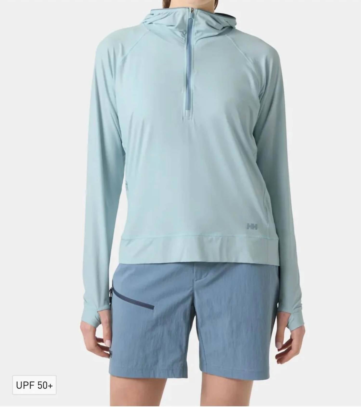 Helly Hansen - Shine Solen Half-zip Sun Hoodie