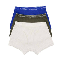 Calvin Klein - Men's Cotton Classic Fit 3-pack Trunk Boxer Briefs