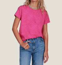 Dylan - Contrast Stitch Crew Neck Tee